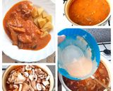 Gombás borjúpaprikás recept fázis 5 fotója