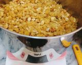 A picture of step 7 of Chaney ki daal sweet.