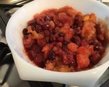 Une image de l'étape 7 de Compote pommes cerises.
