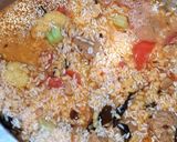A picture of step 5 of Moong Dal & Soya Chunk Rice.