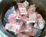 Hình bước làm 1 của món Canh xương hầm cay Hàn Quốc (해장국/감자탕) - Instant Pot