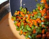 A picture of step 16 of Pasta Makhani.