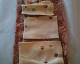 A picture of step 1 of Polpettone - Italian meatloaf with parma ham and cheese.