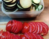 Sütőben sült Ratatouille fűszeres koftával recept fázis 4 fotója