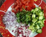 A picture of step 4 of Chicken Gyros Street food of Greek.