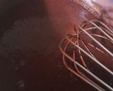 A picture of step 6 of Eggless Chocolate Cake.