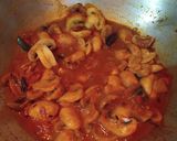 A picture of step 6 of Matar Mushroom.