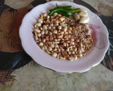 A picture of step 1 of Lashun ki chutney.