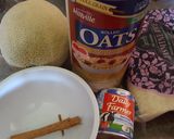 Foto del paso 1 de la receta: Agua fresca de horchata con melón, arroz y avena