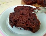Foto del paso 8 de la receta: Bizcocho de chocolate, calabacín y plátano