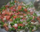 A picture of step 3 of Veg Biryani.
