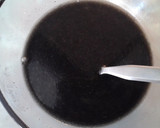 Foto del paso 11 de la receta: Risotto nero con vongole e telline con parmigiano e mela aioli
