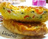 Pas rețetă Bărcuțe cu omletă și cașcaval 5 fotografie