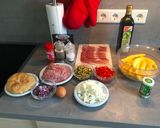 Hackbraten Giannini mit Oregano-Kartoffeln Rezeptschritt 1 Foto