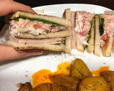 Foto del paso 3 de la receta: Patatas cajún (10 minutos) y sándwich especial !!!!