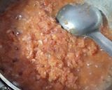 A picture of step 1 of Shahi paneer.