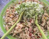 Foto del paso 9 de la receta: Ensalada de fideos colorida y nutritiva