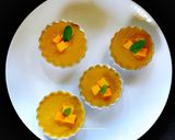 A picture of step 7 of Eggless Mango Pudding.