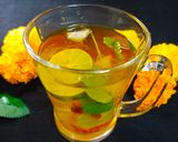 A picture of step 5 of Marigold Flower Tea.