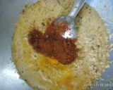 A picture of step 2 of Black chana gravy in dhaba style.