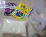 Foto langkah ke 1 dari resep Puding Taro Latte #w02.