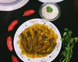 A picture of step 6 of Radish in Fish Curry (semi dry).