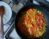 Une image de l'étape 2 de Riz aux légumes.