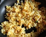 A picture of step 5 of Sabudana khichdi.