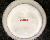 A picture of step 1 of Poha Uttapam.