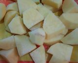 A picture of step 1 of Mix Sabzi Rice.