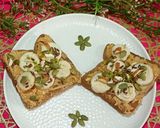 A picture of step 4 of Healthy Open Sandwich.