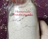A picture of step 3 of Homemade protein powder 🌰.