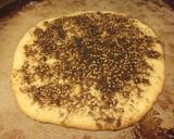 A picture of step 7 of Manoushe.