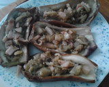 Foto del paso 2 de la receta: Berenjenas en microondas con queso azul frances