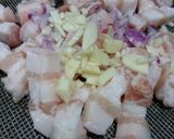 Hình bước làm 2 của món Cơm cháy kho quẹt rau luộc