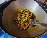 A picture of step 5 of Paneer Mushroom Masala.