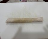 A picture of step 2 of Pork Lumpiang Shanghai with Cheese.