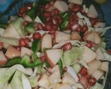 A picture of step 5 of Fresh fruit and veggies salad.