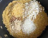 A picture of step 3 of Sorghum { Jowar } Flour & Besan Ladoo { Gluten-free }.