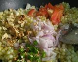 A picture of step 3 of Cucumber sago bits.