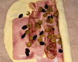 Foto del paso 6 de la receta: Pan de jamón con masa de hojaldre