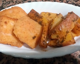 Foto del paso 7 de la receta: Mini sanjacobos y patatas gajo caseras en adobillo