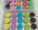 Foto langkah ke 3 dari resep Pudding warna ceria.