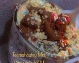 A picture of step 4 of Chocolate cake parfait.
