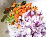 A picture of step 2 of Jowar Sprouts Usli.