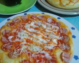 Foto langkah ke 8 dari resep Pizza lembut.