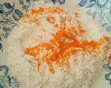 Foto del paso 8 de la receta Buñuelos de langostinos con bacalao