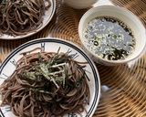 A picture of step 4 of ざる蕎麦 (zaru-soba).