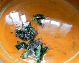 A picture of step 11 of Pavakkai /bitter gourd pitlai.
