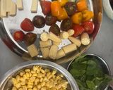 A picture of step 2 of Twist-in-Caprese Skewers ~Rocket Italian Appetizer ~10 minutes ~Fireless Party Starter 🥳.